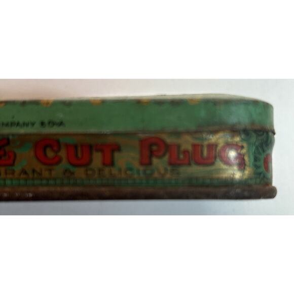 Vintage 1920s Lucky Strike Cigarette Tin Box R A Patterson Tobacco Co XX - Picture 9 of 16